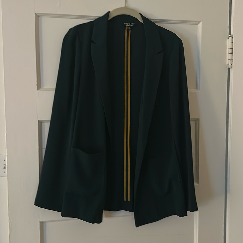 Topshop Blazer (dark green)